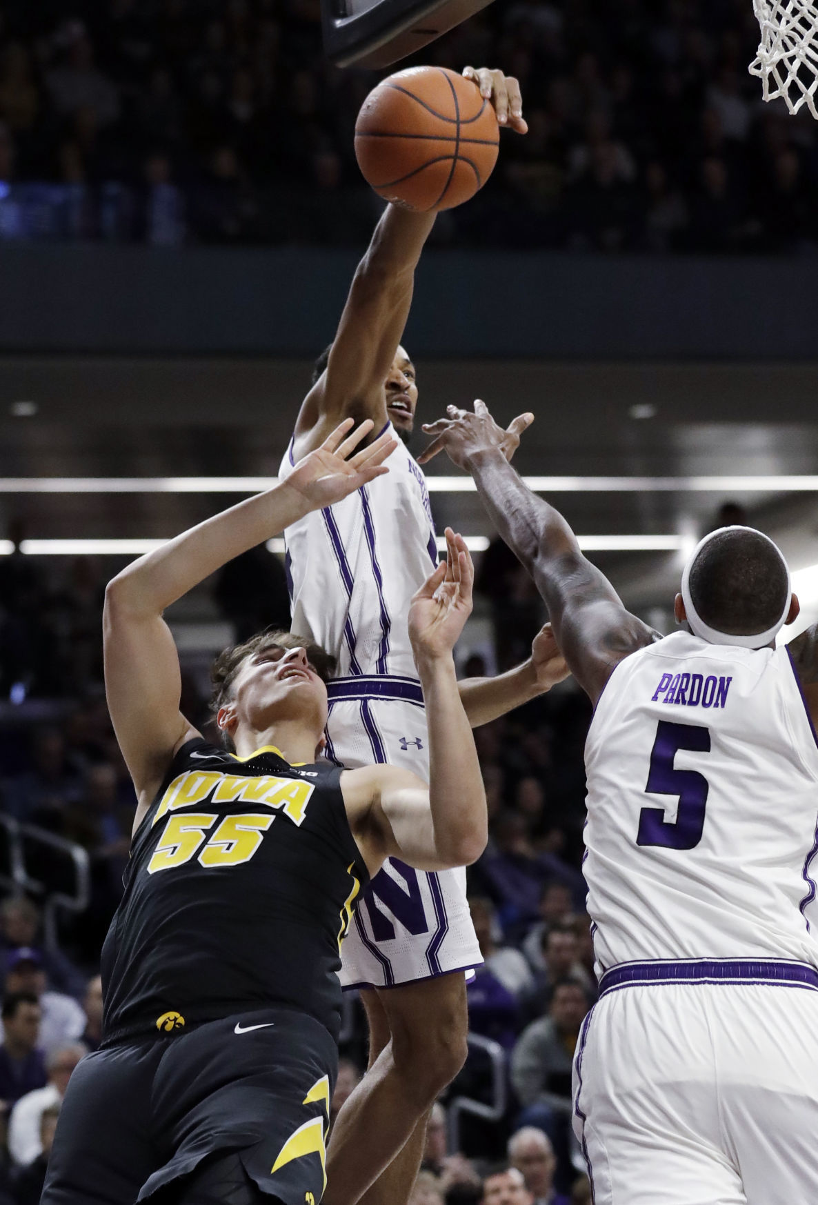 Iowa Northwestern Basketball